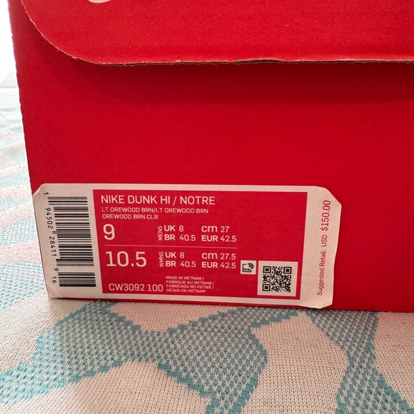 Nike dunk high Notre light - Picture 6 of 6